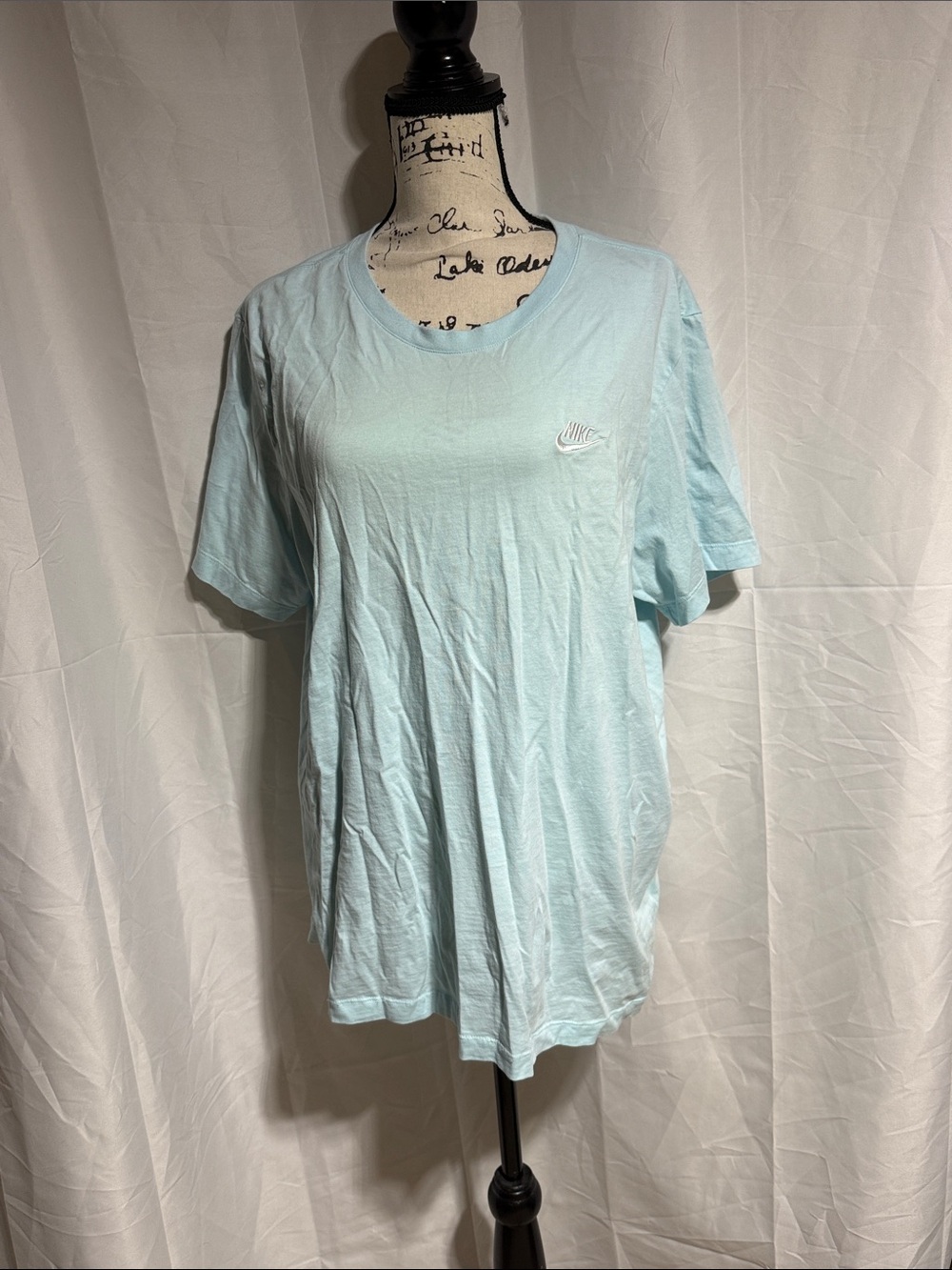 Nike Light Blue Short Sleeve Crew Tee